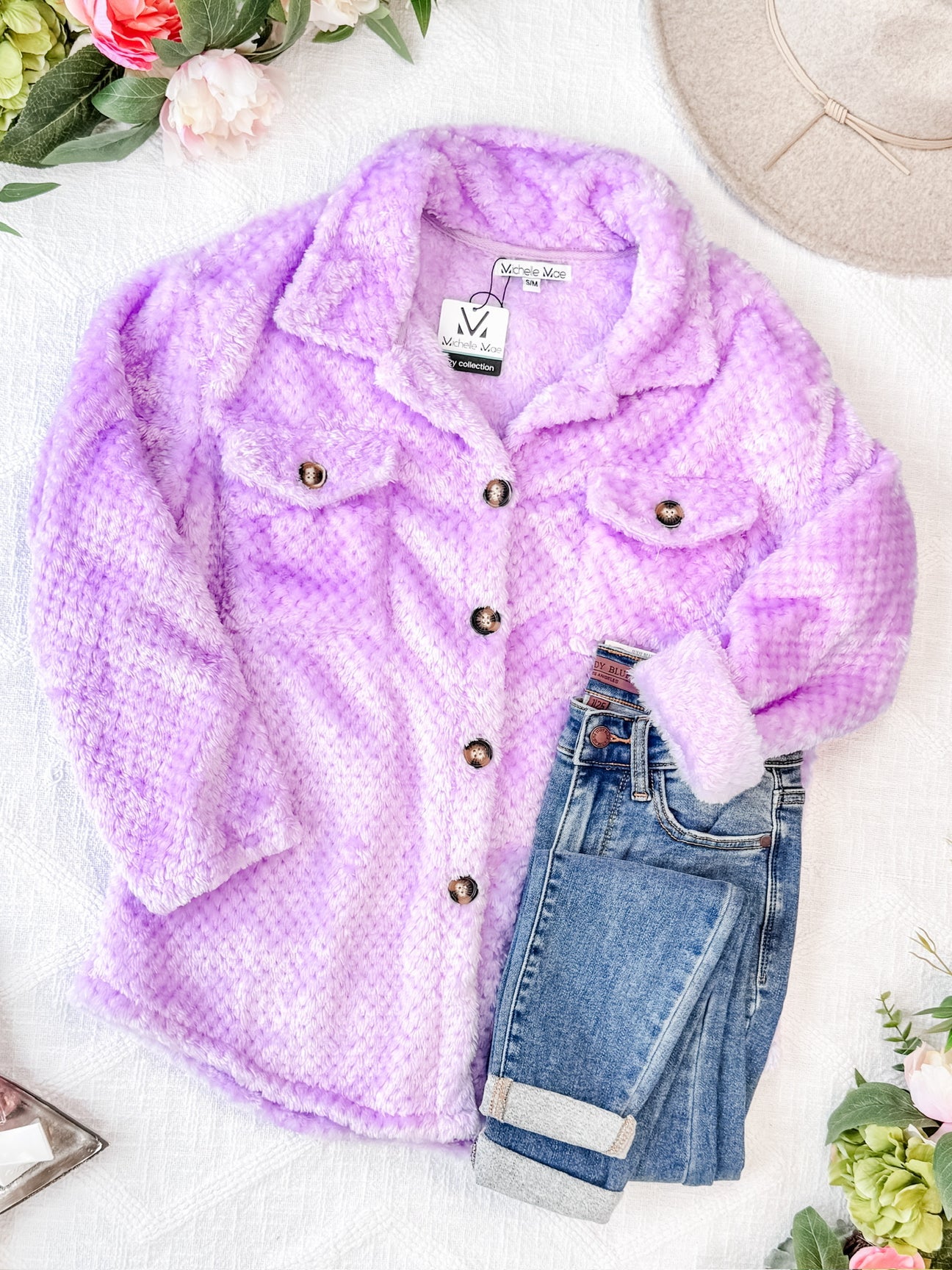 Fleece Shaket Lavender