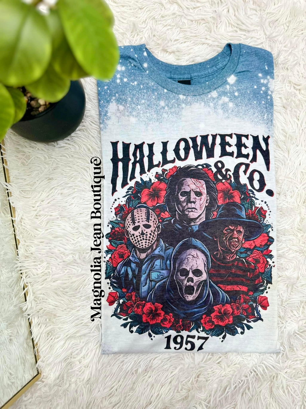 🖤Special Order🖤 S-4X Halloween Co. 1957 Bleached Tee