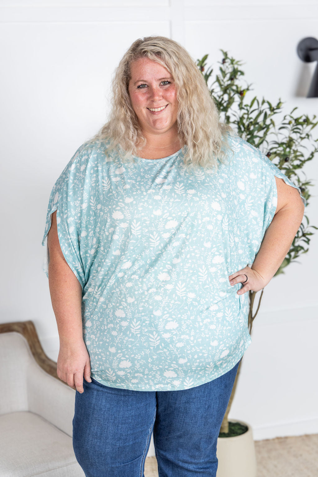 Darcy Dolman Top Dreamy Meadows