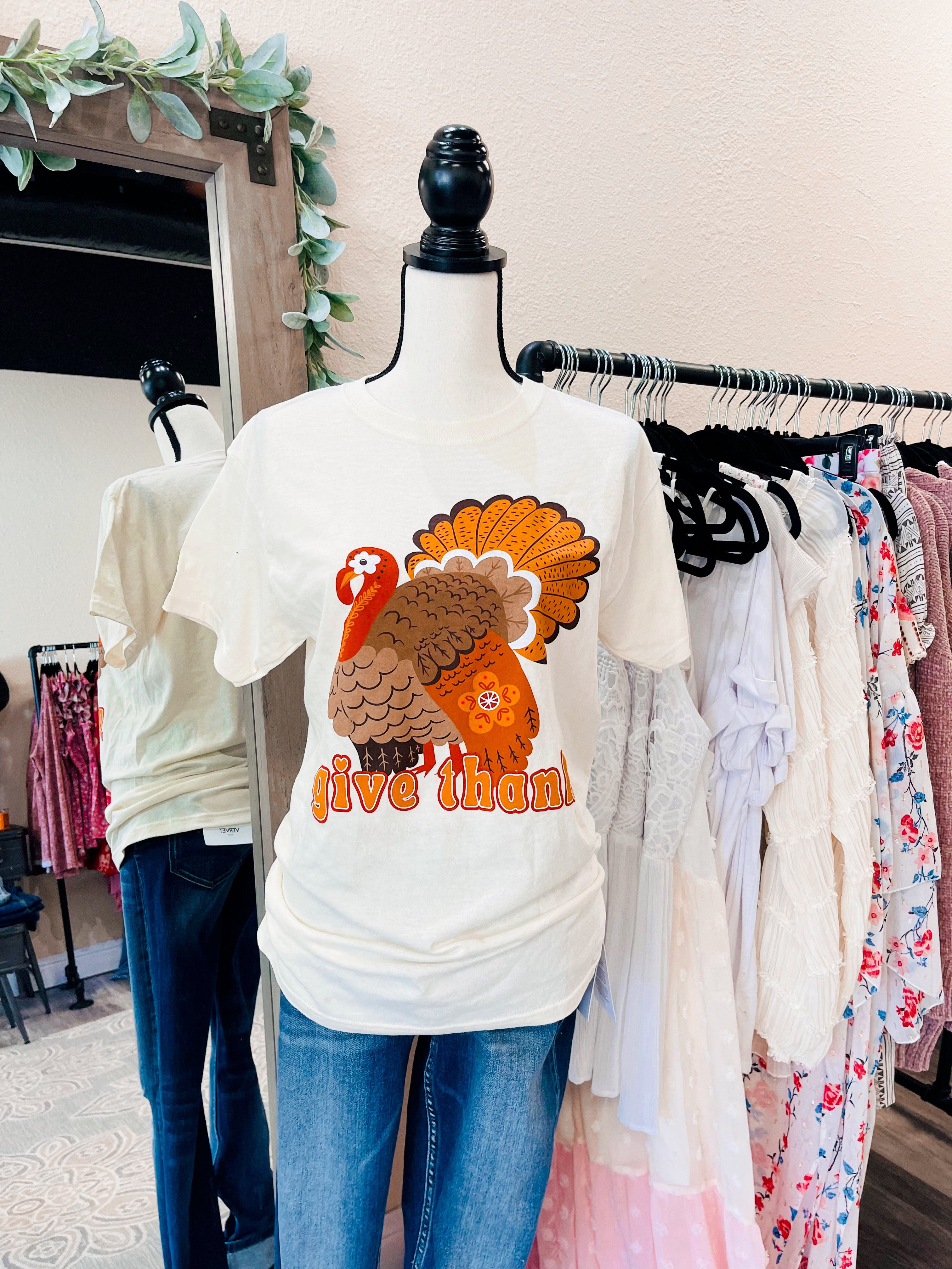 Give Thanks Turkey Tee