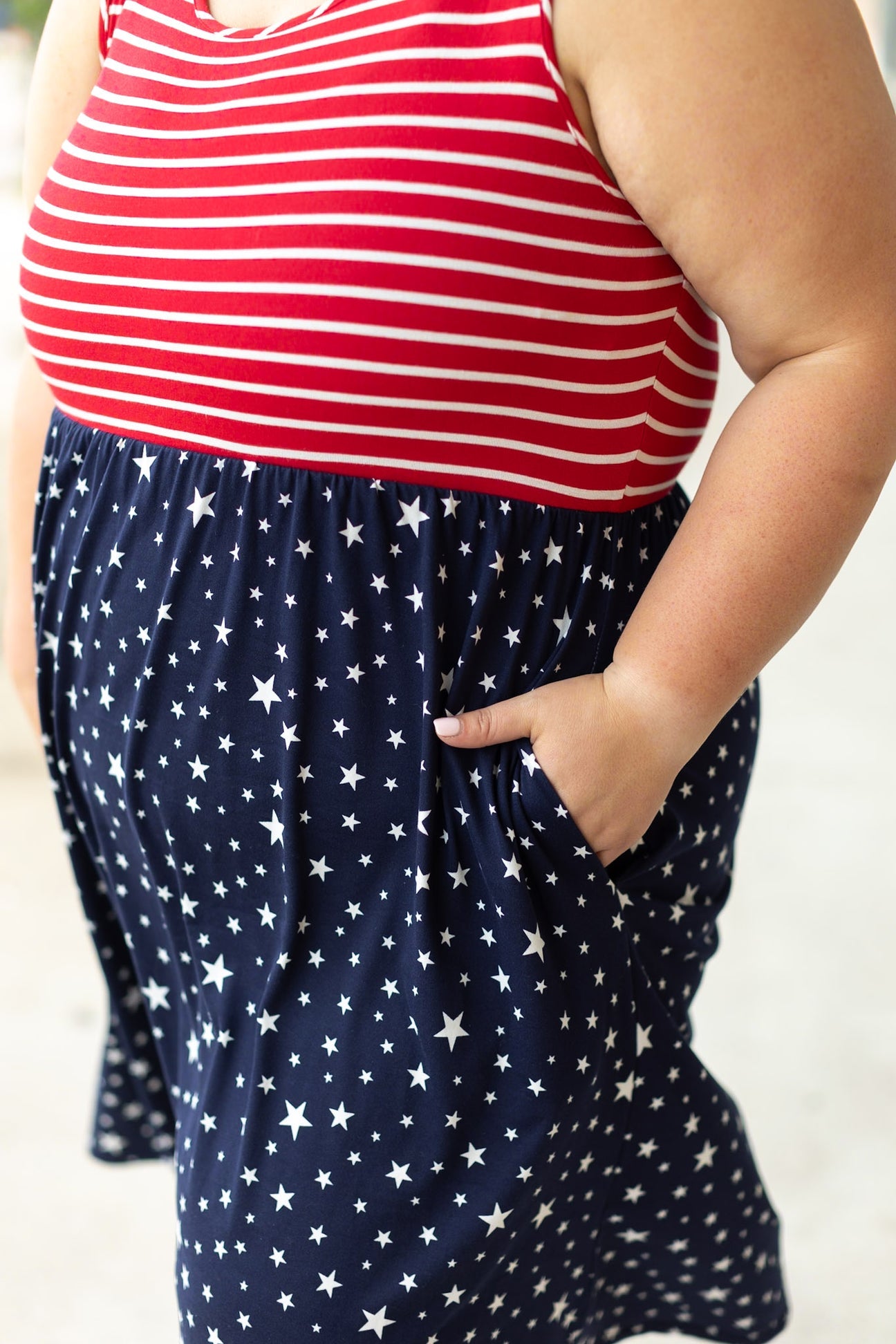 🇺🇸Kelsey Dress🇺🇸 Stars & Stripes