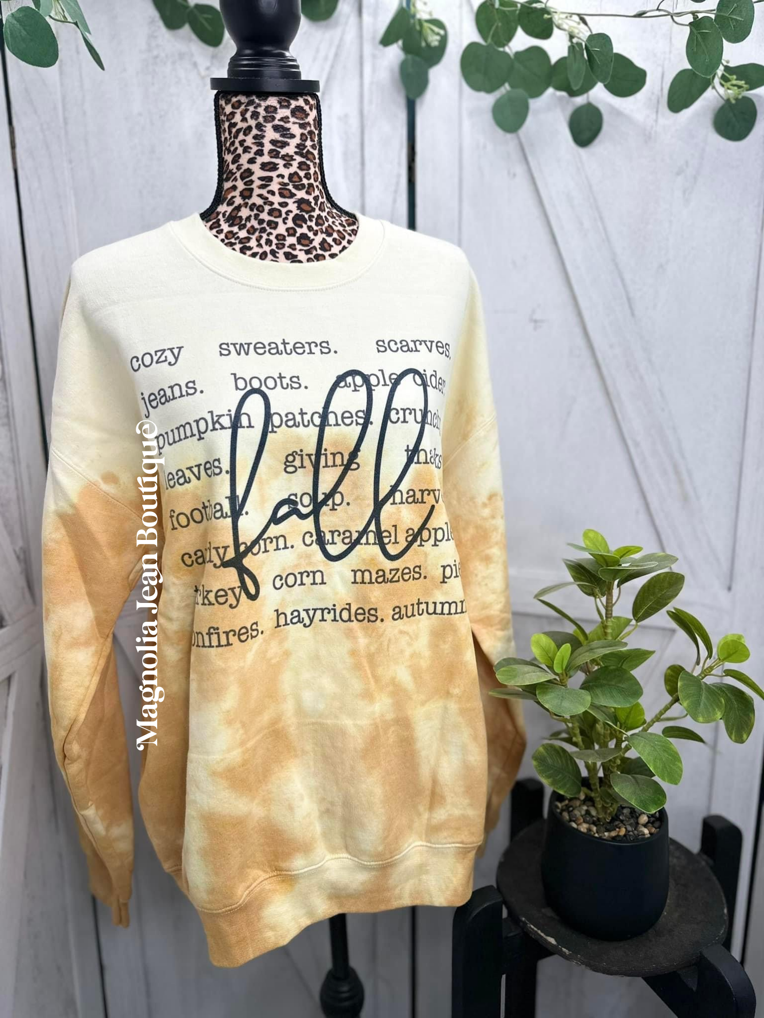 🖤SPECIAL ORDER 🖤 Fall Dip Dye Crew Sweatshirt S-4X