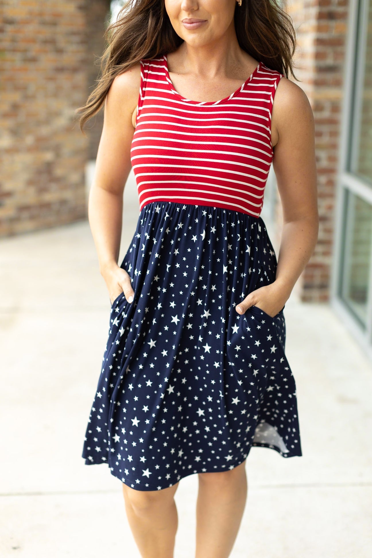 🇺🇸Kelsey Dress🇺🇸 Stars & Stripes