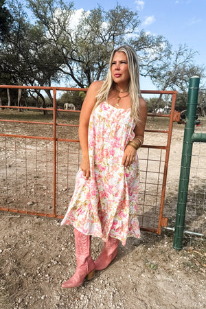 🌿PREORDER🌿 Back Home Sleep Dress Pink Floral