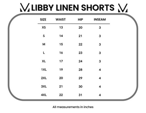 Libby LInen Shorts Cream