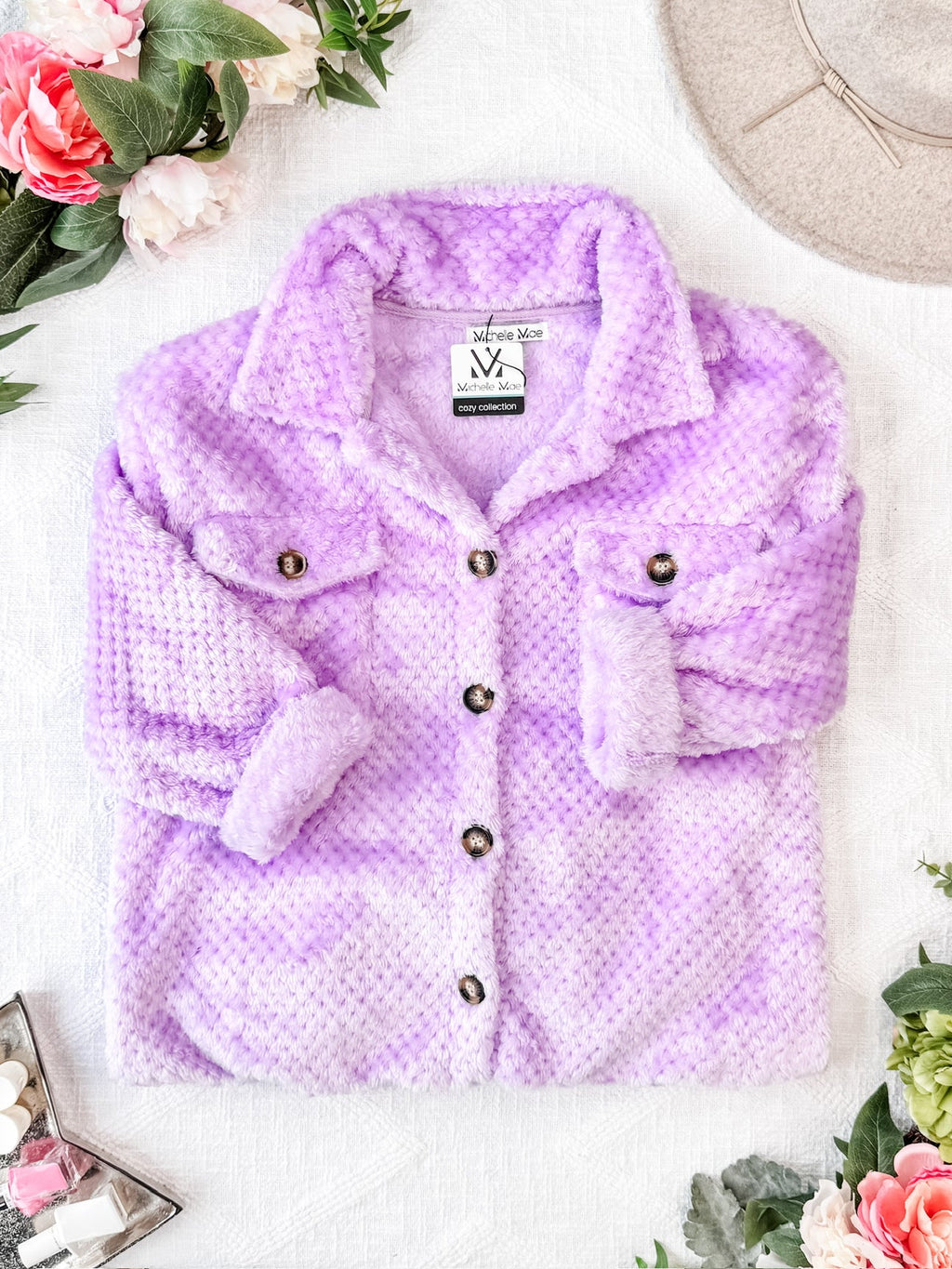 Fleece Shaket Lavender