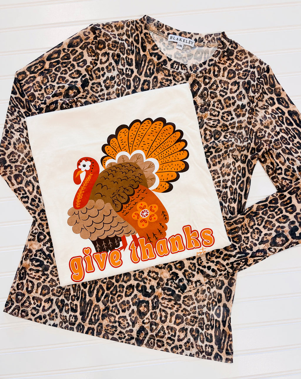 Give Thanks Turkey Tee