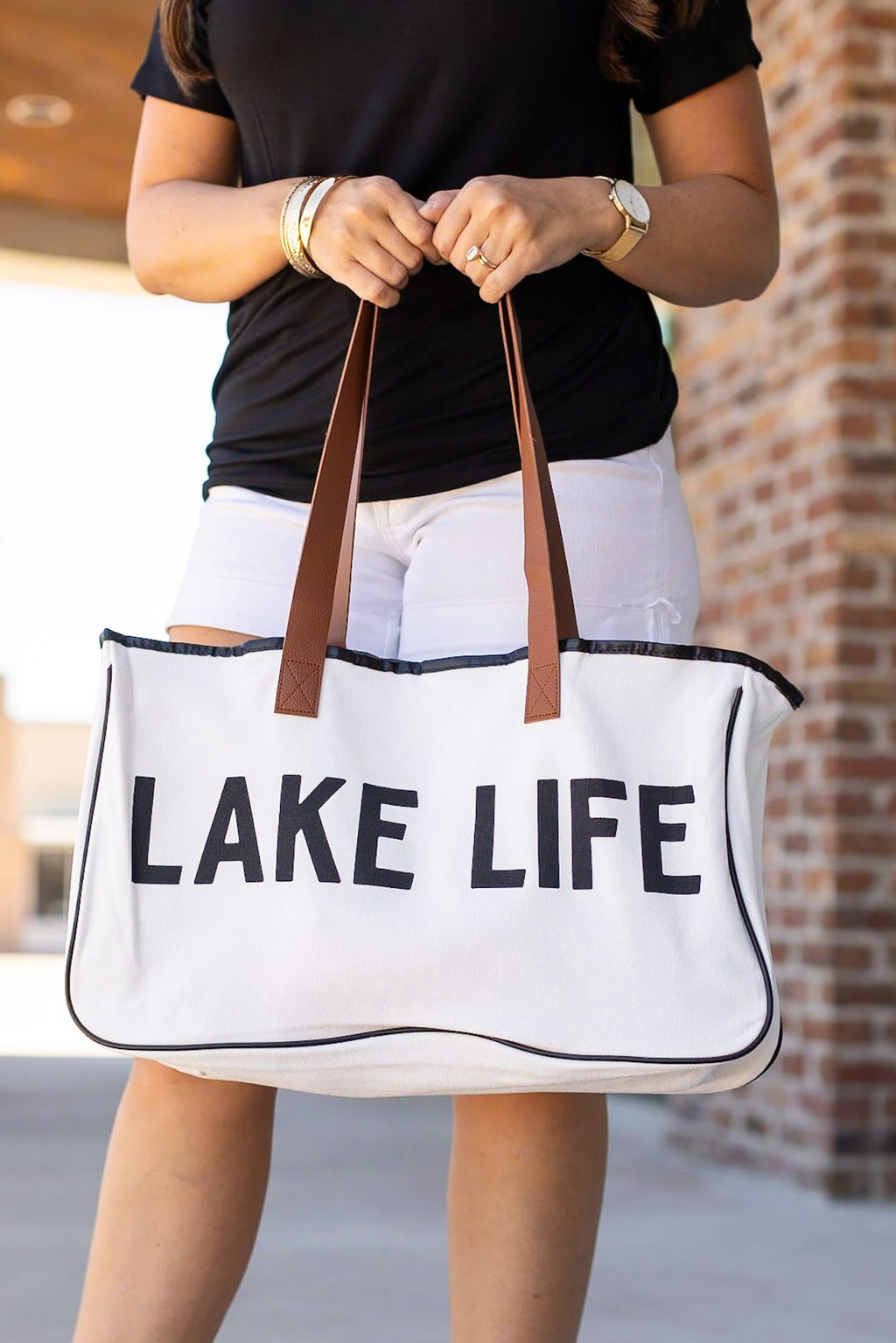 Lake Life Canvas Bag