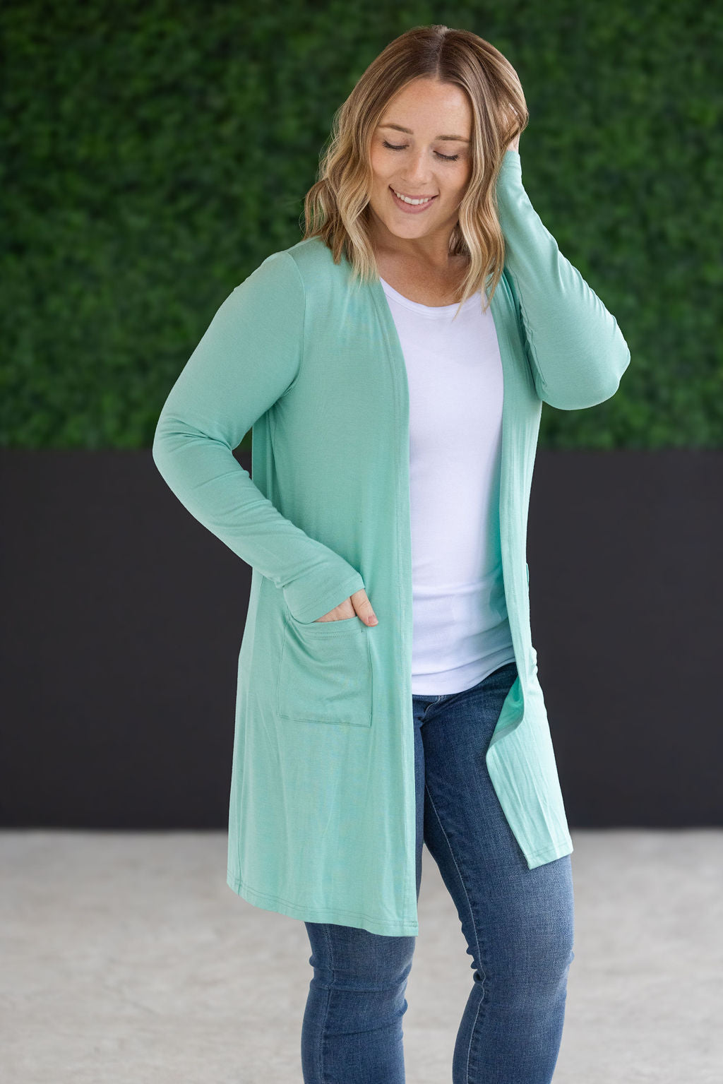 Classic Cardigan Mint