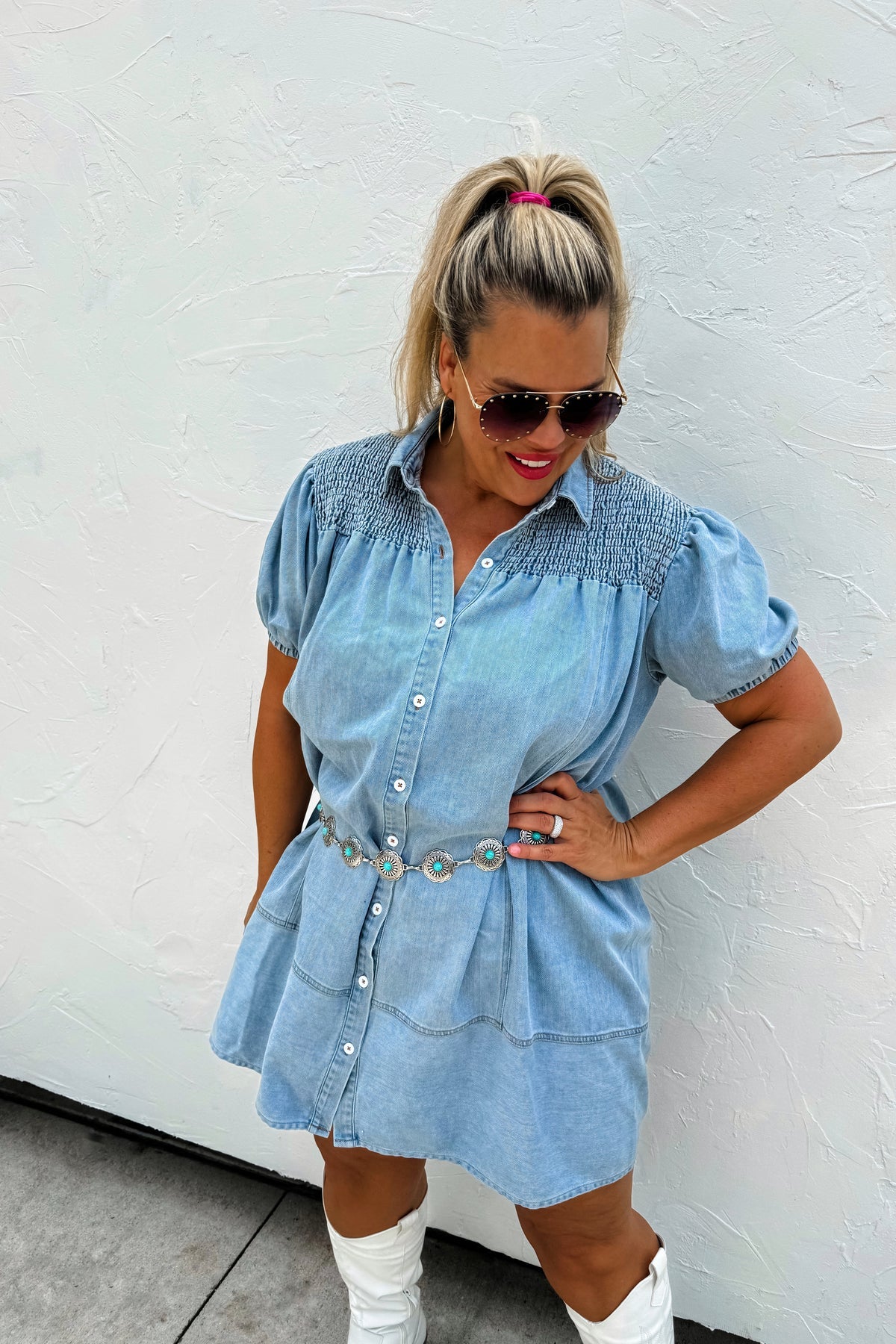 Braylin Denim Dress