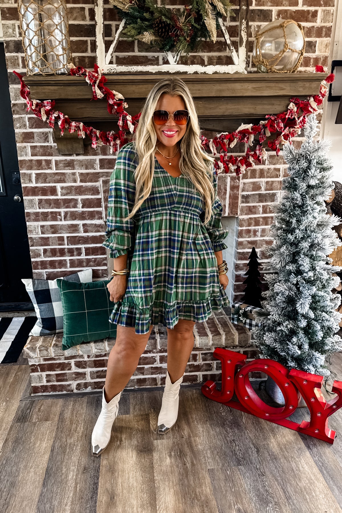 Mad For Plaid Dress