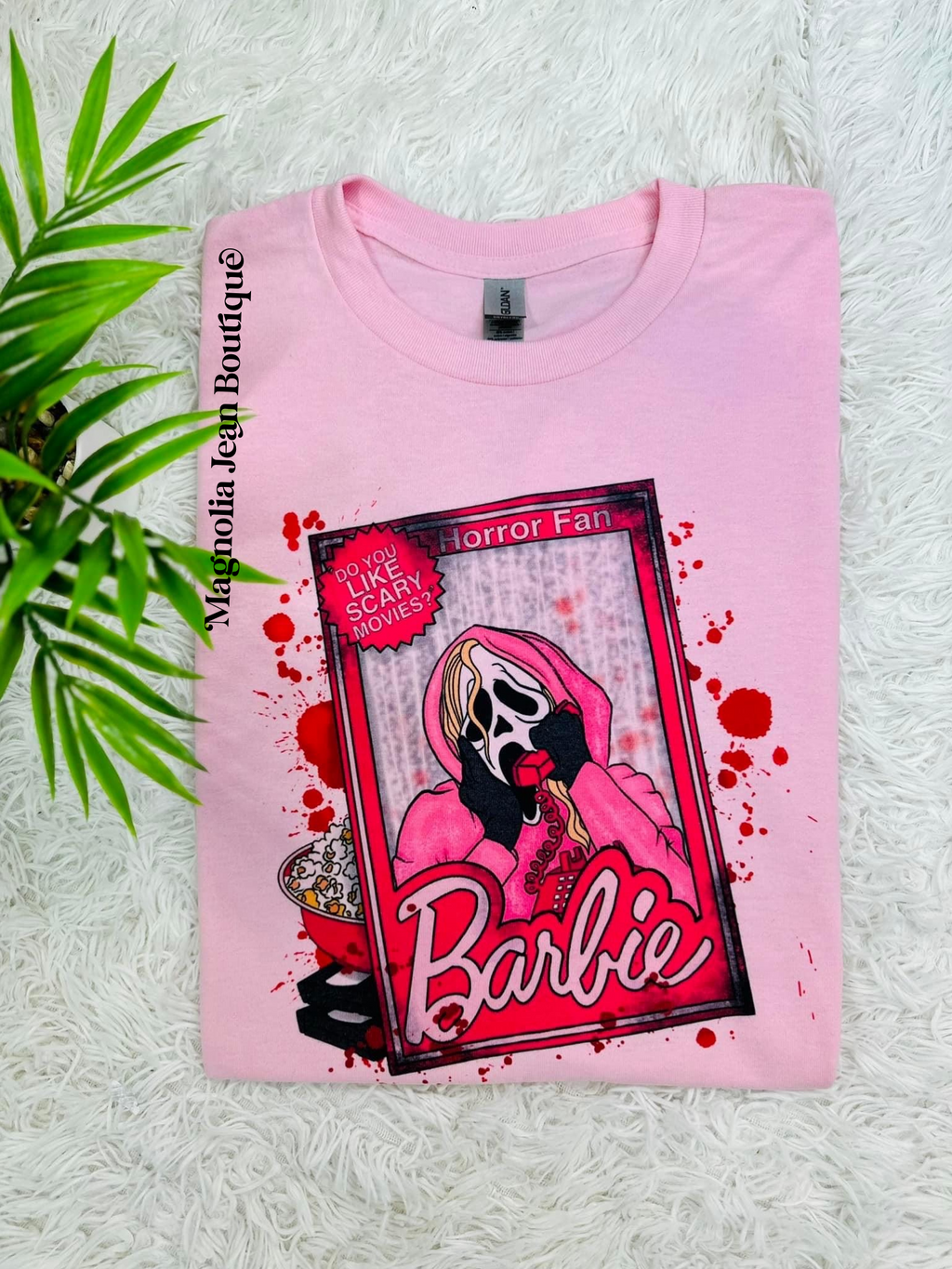 🖤Special Order🖤S-4X Horror Film Barbie Tee Pink