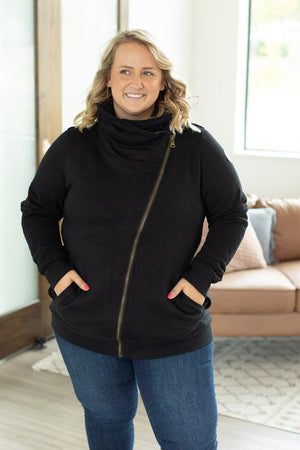 Quinn ZipUP Cowl Black