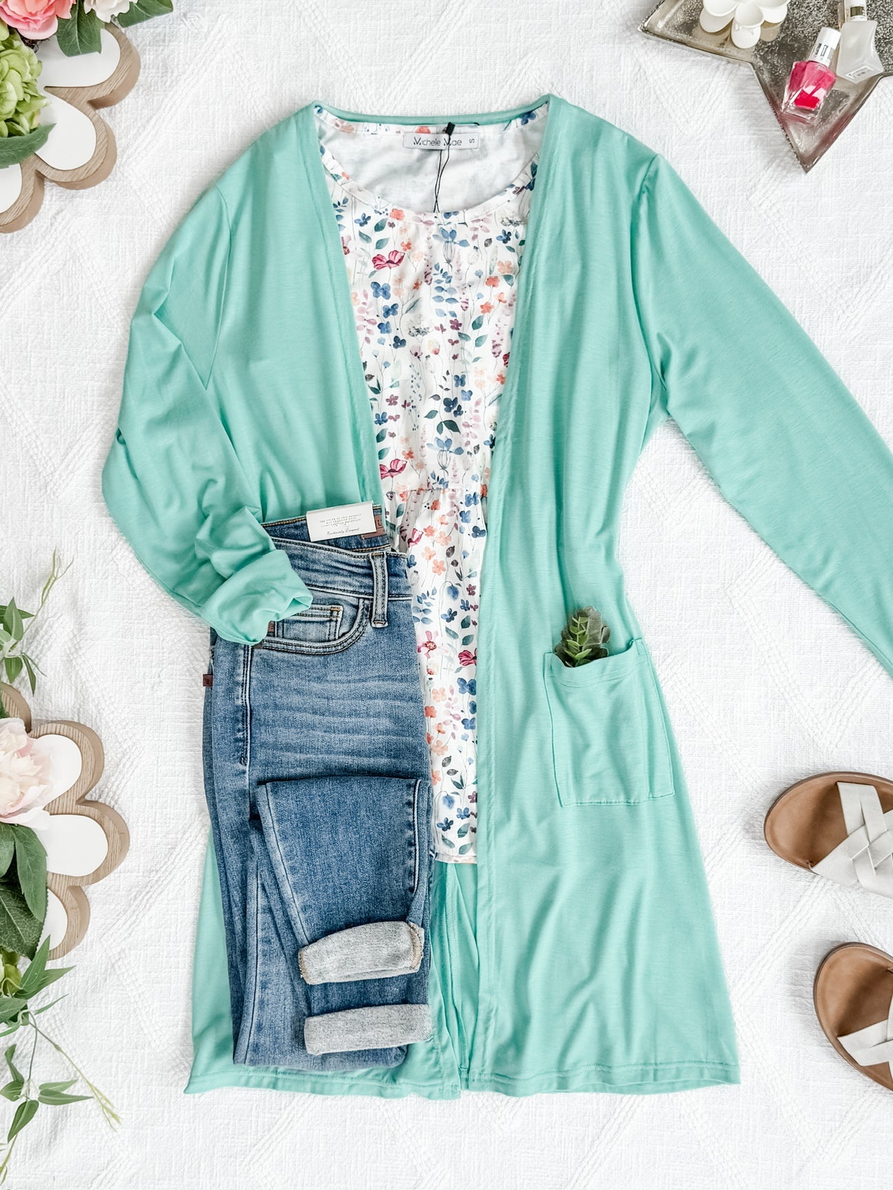 Classic Cardigan Mint