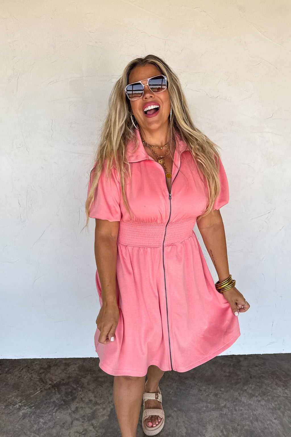 🍃PREORDER🍃 Marren Athleisure Dress Coral