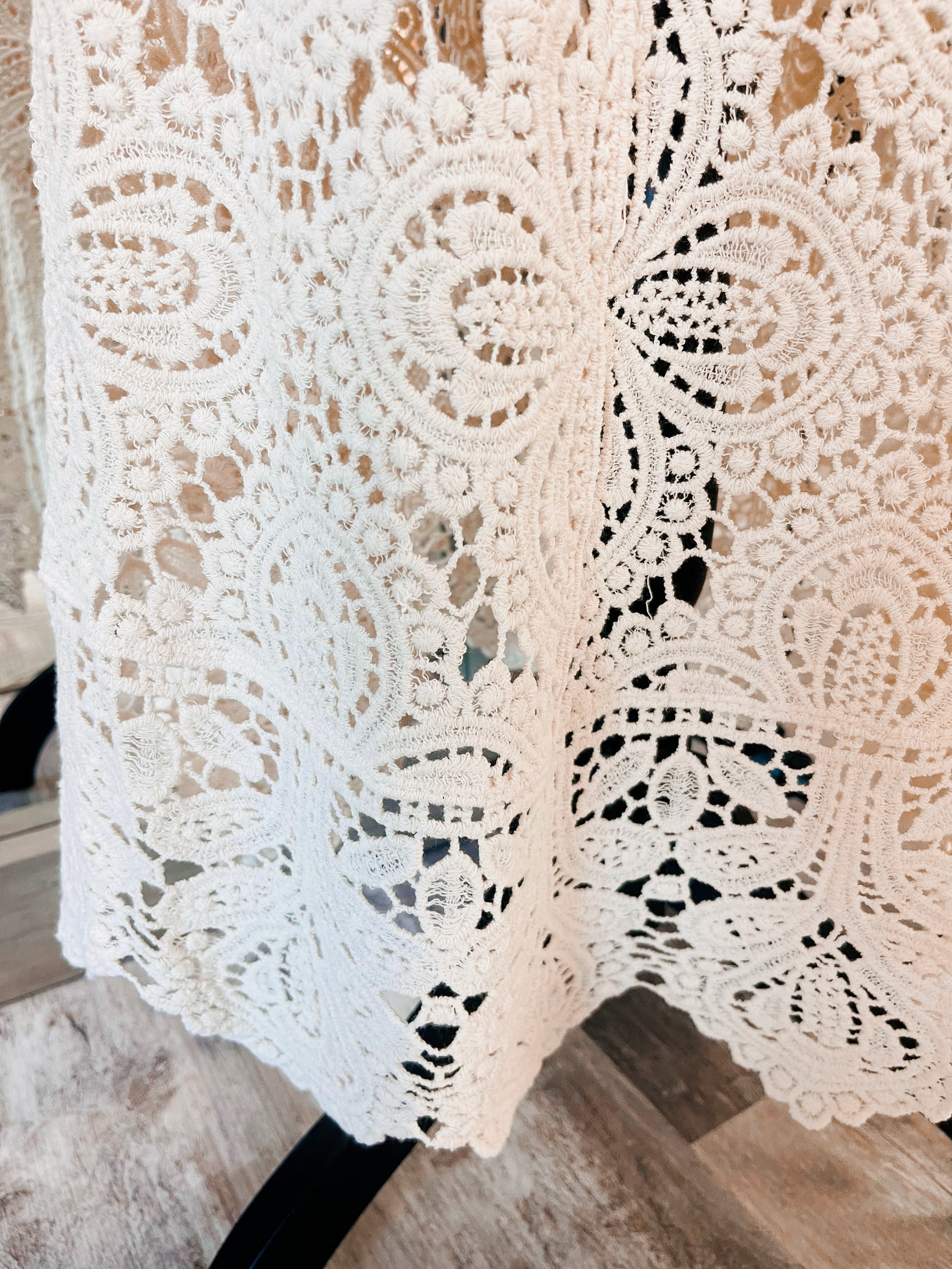 Haven Crochet Maxi Skirt