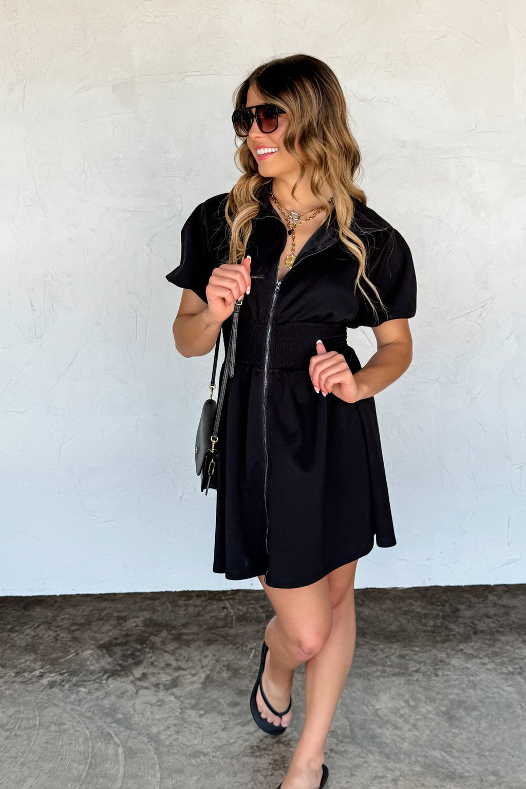 🍃PREORDER🍃 Marren Athleisure Dress Black