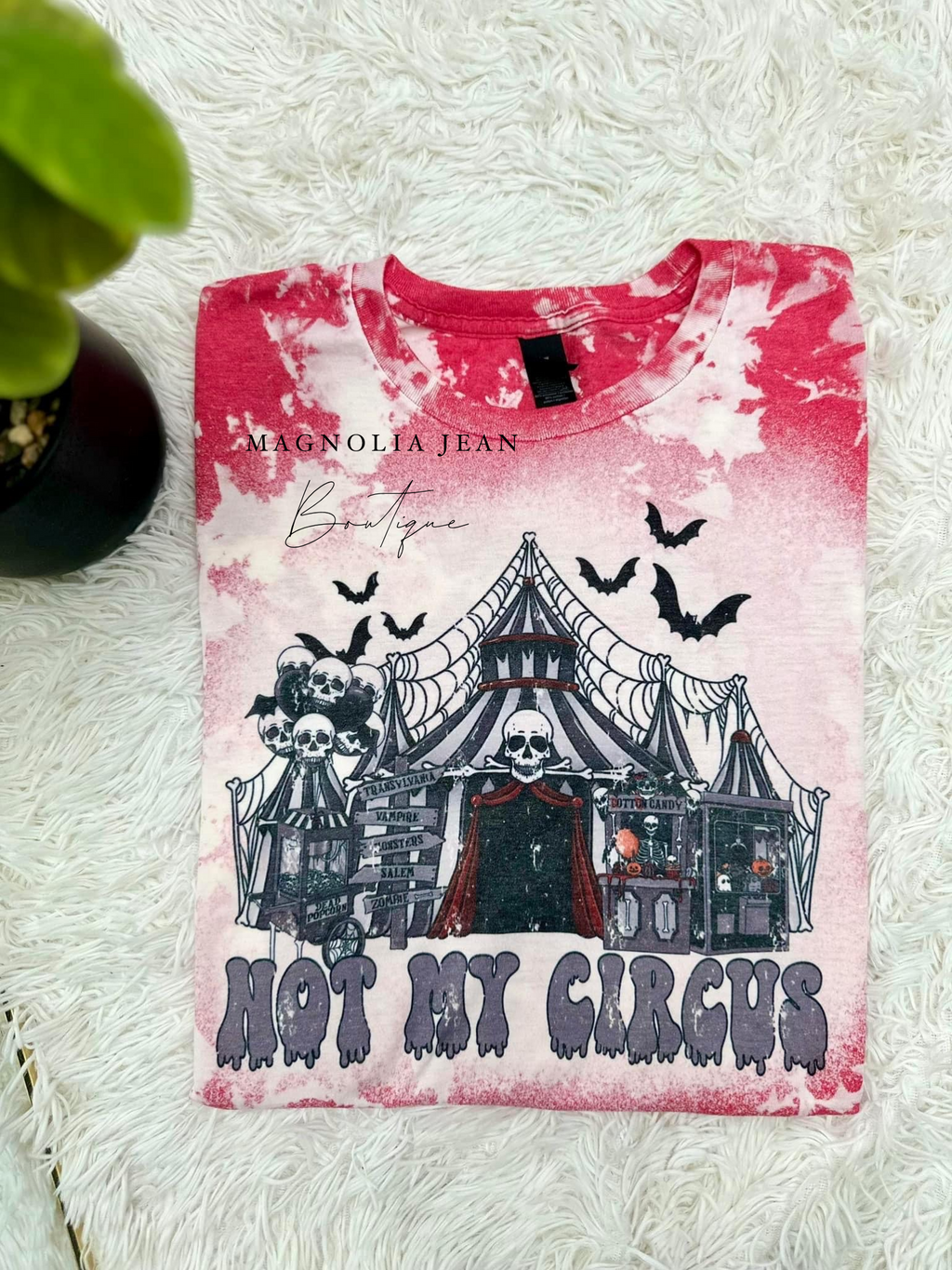 🖤Special Order🖤 S-4X Not My Circus Bleached Tee