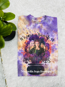 🖤Special Order🖤 S-4XL it’s Just a Bunch of Hocus Pocus Marble DyedTee