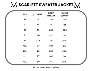 Scarlett Sweater Jacket Forest Green
