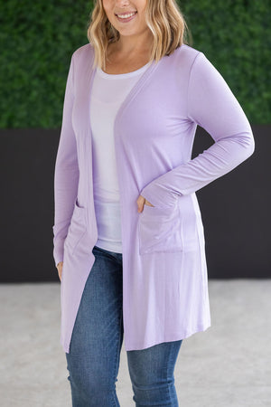 Classic Cardigan Lavender