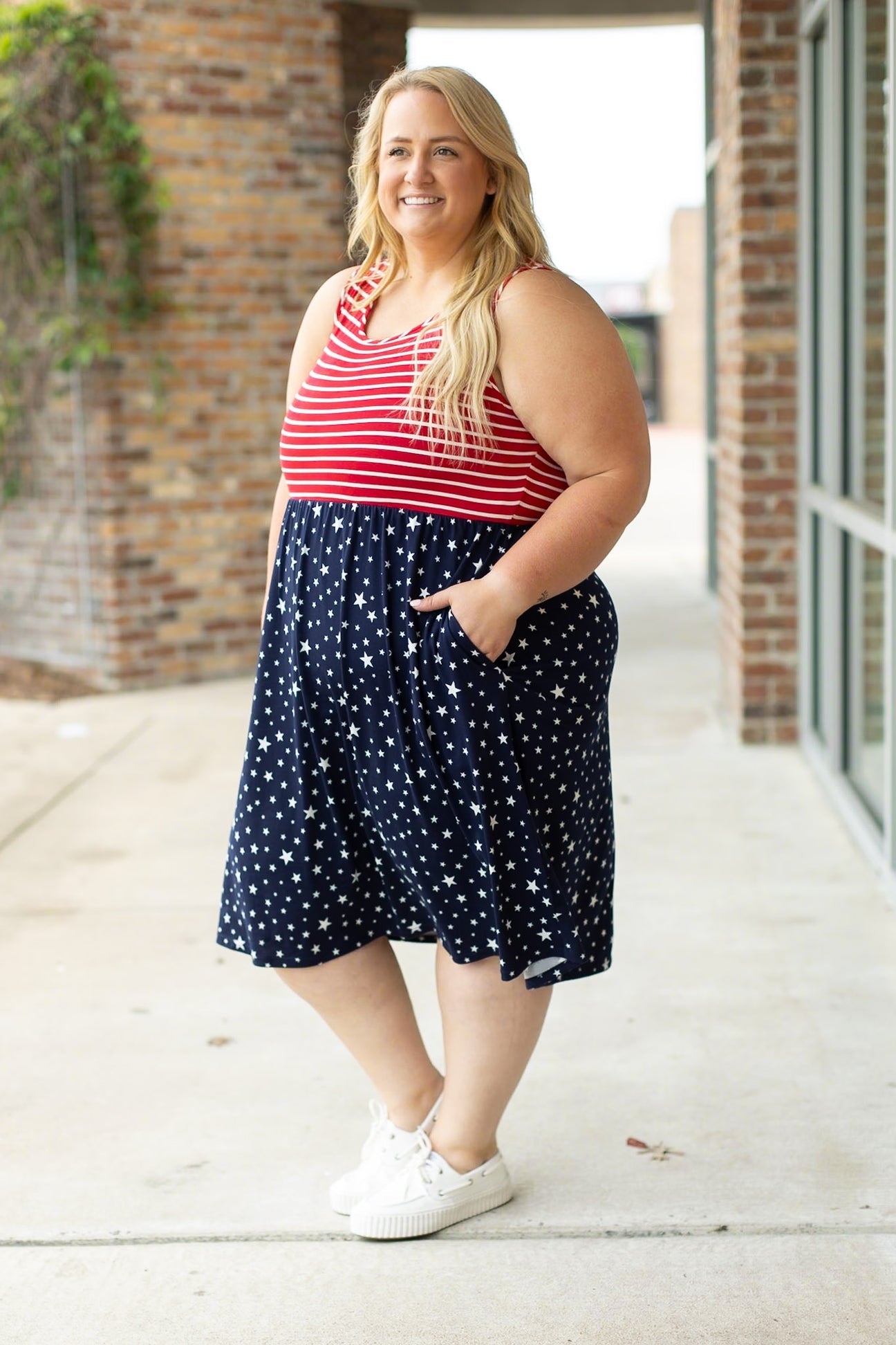 🇺🇸Kelsey Dress🇺🇸 Stars & Stripes