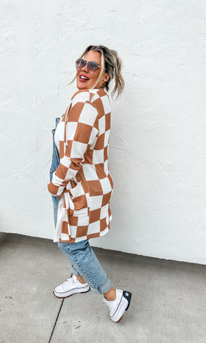 ✨PREORDER✨ Checkered  Lola Cardigan 3rd Cut