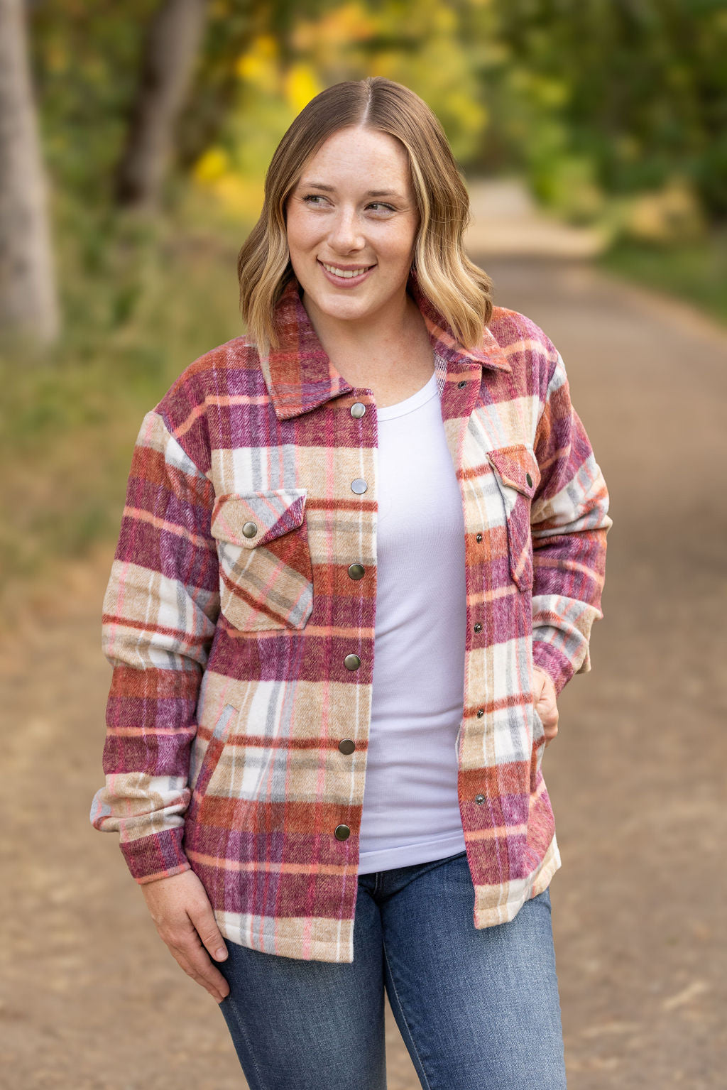 Norah Plaid Shaket Sunset MIx