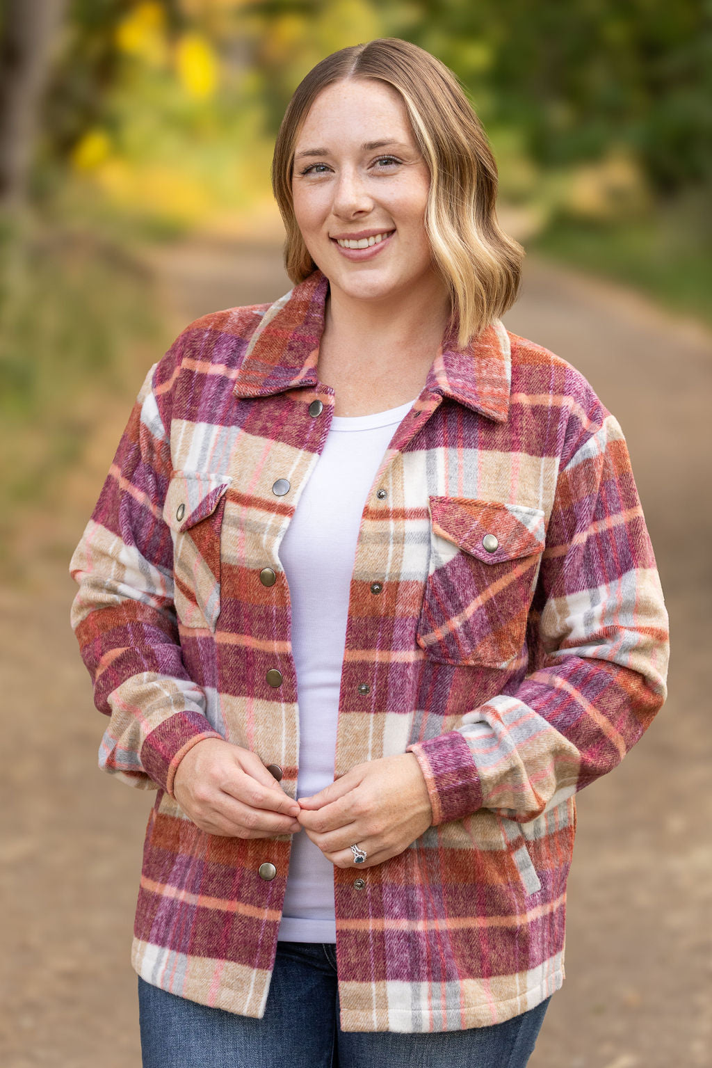 Norah Plaid Shaket Sunset MIx