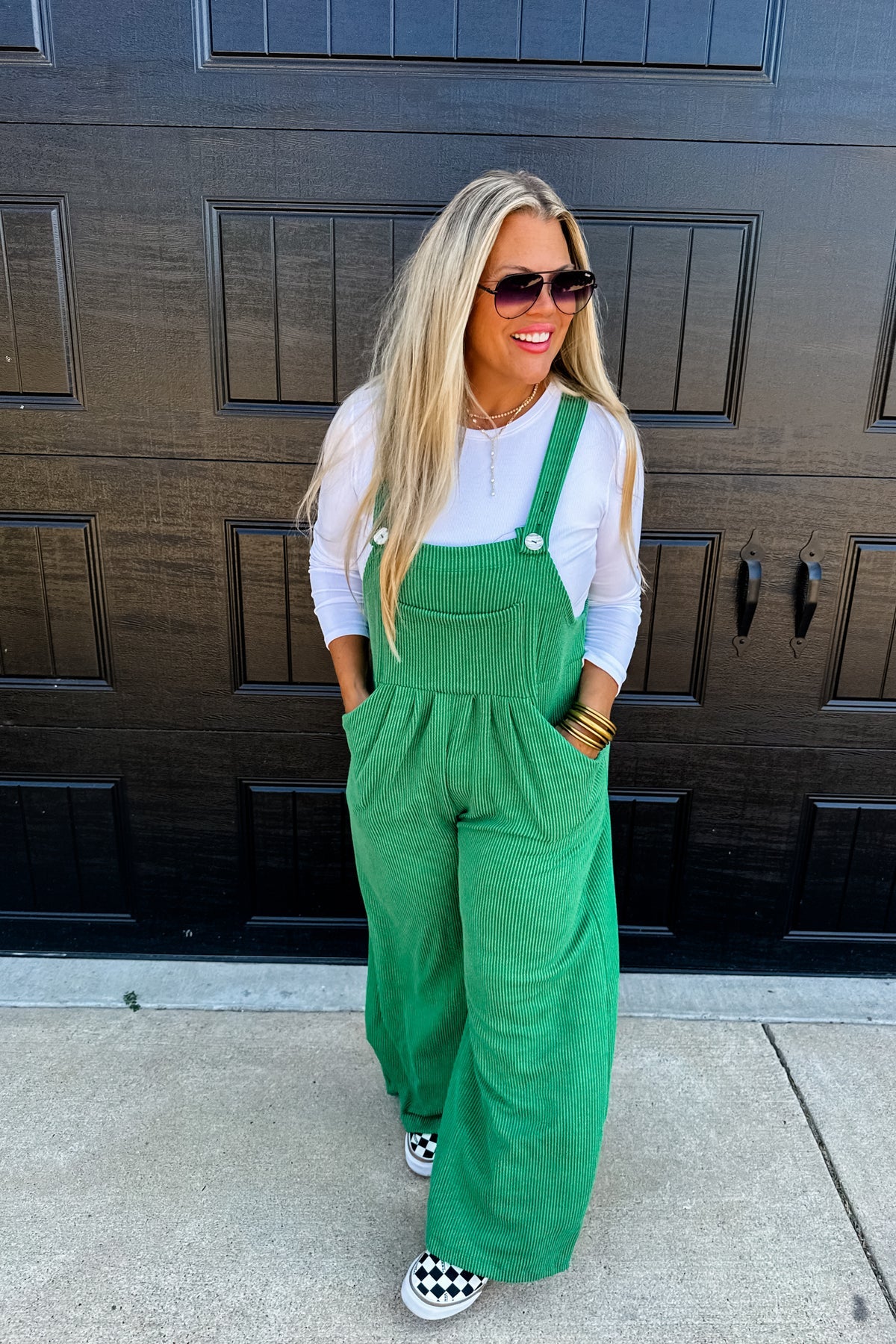 PREORDER✨Karli Boho Overalls Green