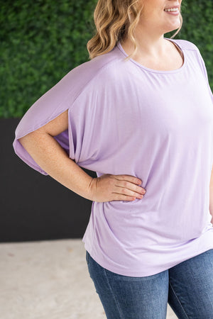 Darcy Dolman Top Lavender