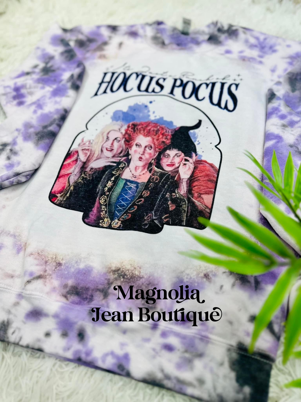 🖤SPECIAL ORDER 🖤Hocus Pocus Marble Dye Crew Sweatshirt S-4X