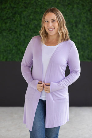 Classic Cardigan Lavender