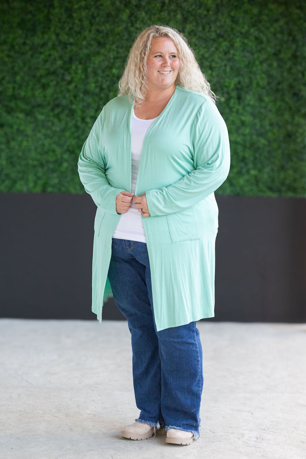 Classic Cardigan Mint