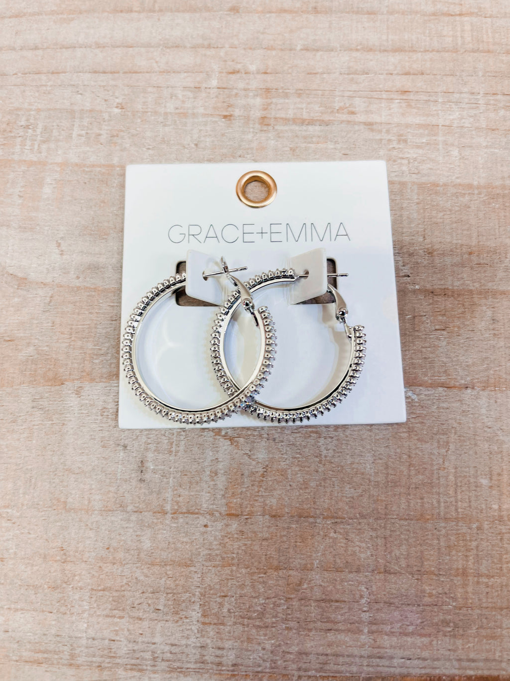 Frostbite Glow Medium Hoops