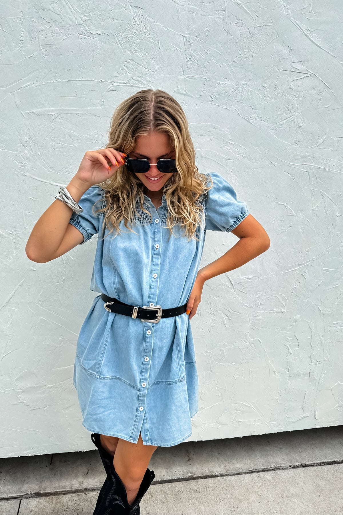 Braylin Denim Dress