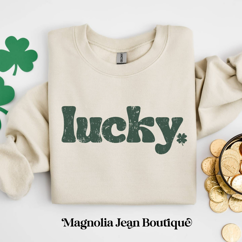 Lucky Crewneck Sweatshirt