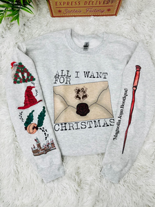 🖤SPECIAL ORDER ❤️Harry Potter Christmas Crew Sweatshirt S-4X