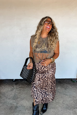 ✨PREORDER ✨ Kyleigh Cheetah Skirt
