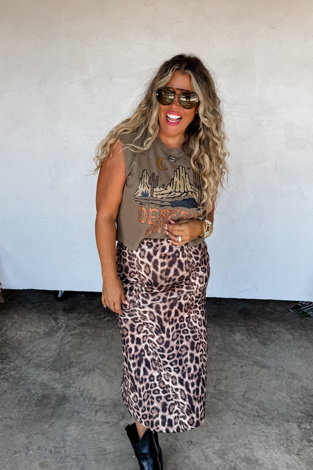 ✨PREORDER ✨ Kyleigh Cheetah Skirt