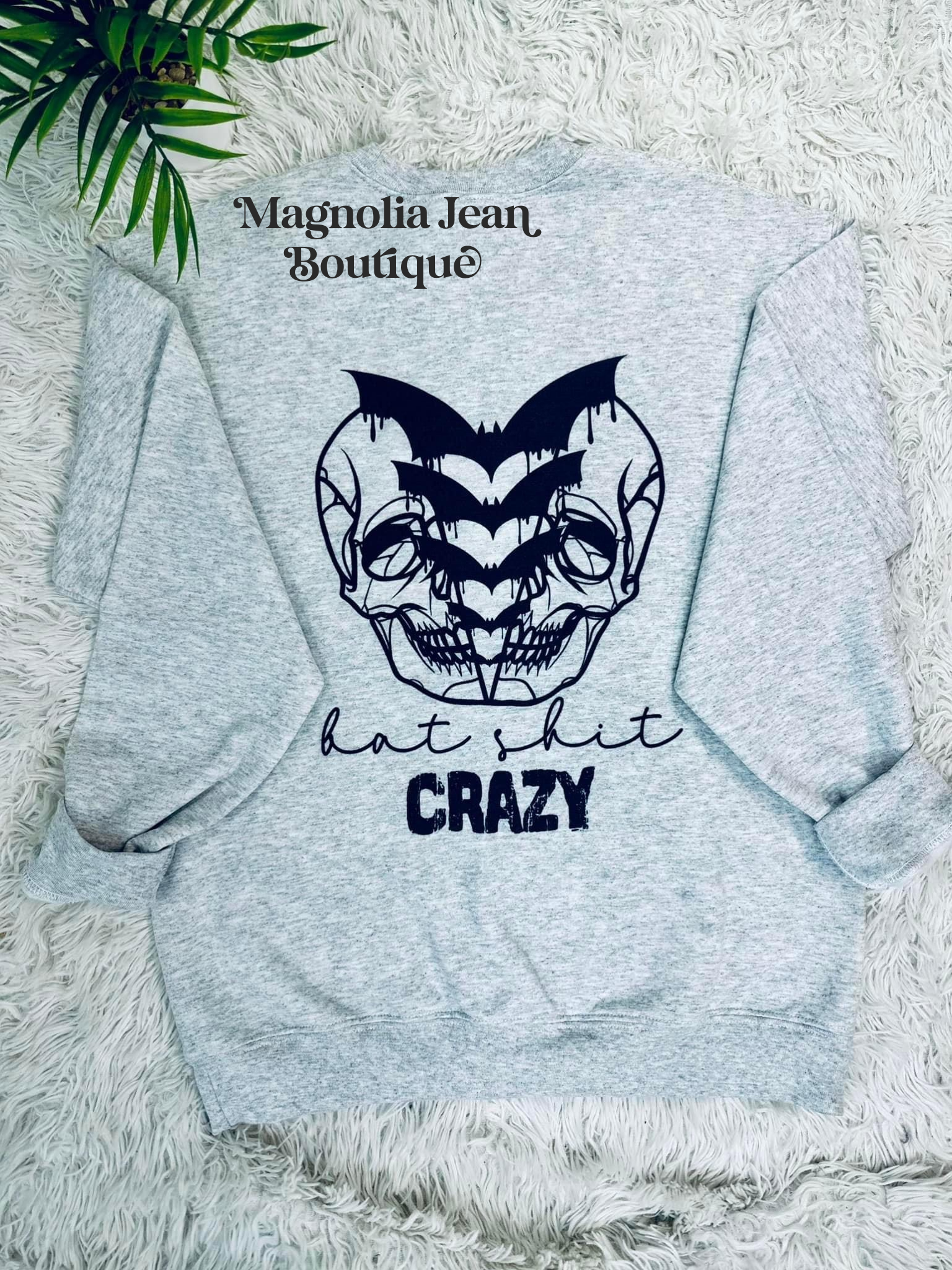 🖤SPECIAL ORDER🖤 Halloween Bat Shit Crazy Crew Sweatshirt S-4X