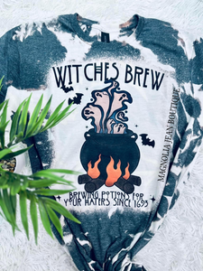 🖤Special Order 🖤S-4X Witch’s Brew Bleached Tee