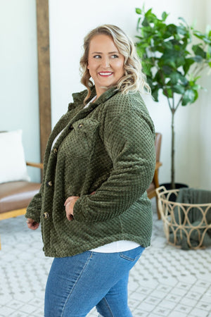 Fleece Shaket Dark Olive