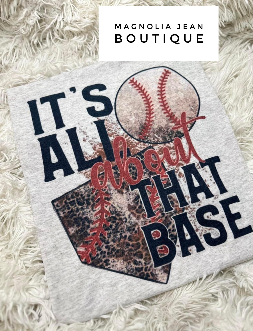 ⚾️ Special Order Baseball Tee ⚾️ It’s All About That Base Tee