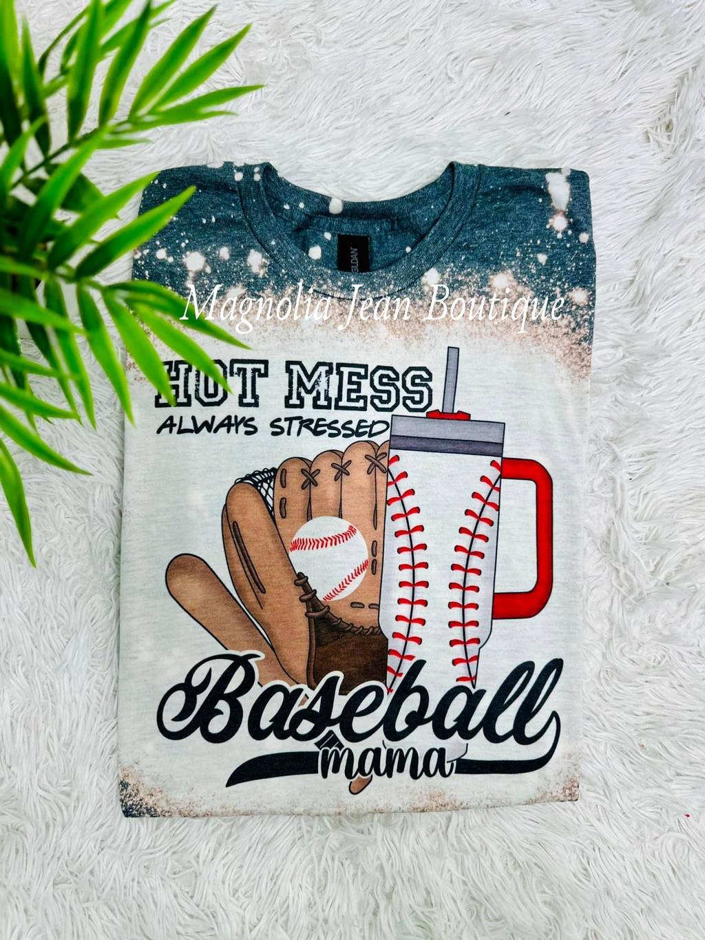 ⭐️Special Order Tee ⭐️ Hot Mess Baseball Mama