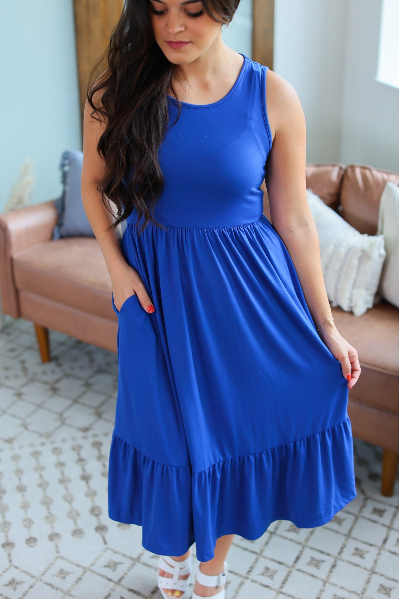Bailey Dress Blue