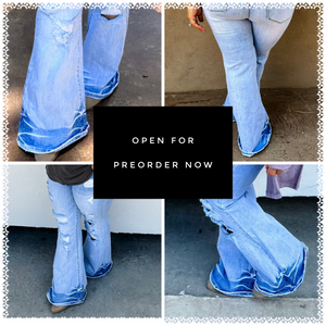 ✨PREORDER✨ Sizes 1-5X✨Blakeley Shiloh Flare  Jeans