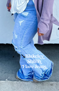 ✨PREORDER✨ Sizes 1-5X✨Blakeley Shiloh Flare  Jeans