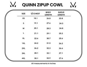 Quinn ZipUP Cowl Leopard