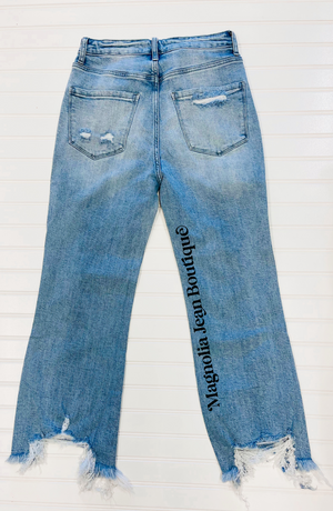 IN STOCK Blakeley Urban Distressed Crop Jeans